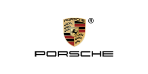 Porsche car badge